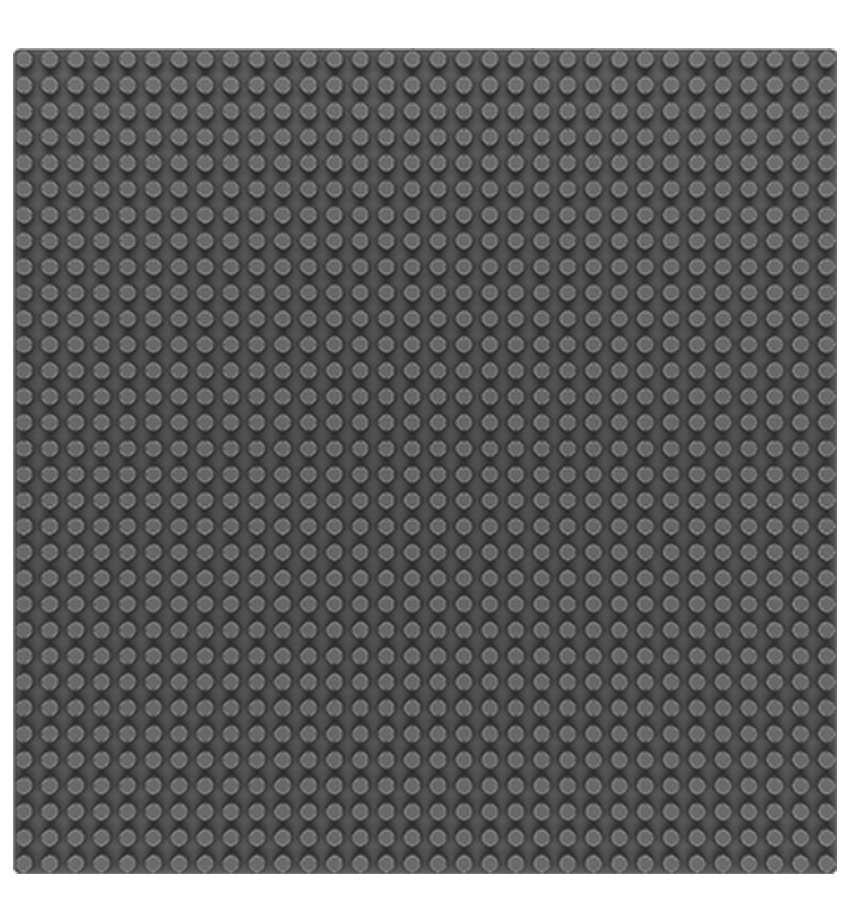 M38-B0833D Sluban Basisplaat 32 x 32 Grijs